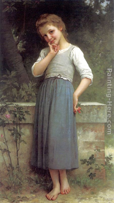 The Cherry Picker painting - Charles Amable Lenoir The Cherry Picker art painting